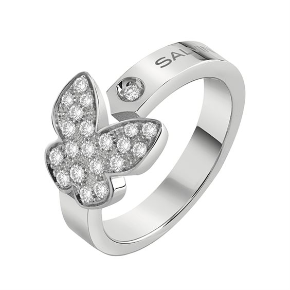 Ring Salvini Woman in Gold Diamante 0.18 Ct 20081175 - 20081175